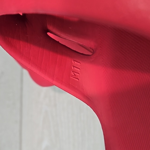 Ugg Mens Platform Sport Samba red Outdoor Open Toe Sandals shoes sz 11 - Picture 9 of 10